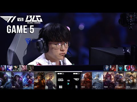 T1 vs Bilibili Gaming, Game 5 | World Championship 2024 Grand Finals | T1 vs BLG G5