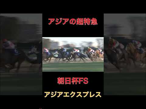 アジアの超特急アジアエクスプレス【朝日杯FS】#競馬#朝日杯フューチュリティステークス