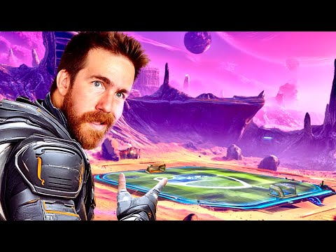 WE FOUND ROCKET LEAGUE IN NO MAN'S SKY! - First Time Playing No Man's Sky