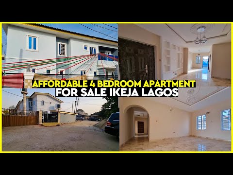 4 BEDROOM APARTMENT FOR SALE ON THE MAINLAND IN LAGOS NIGERIA |  INTL AIRPORT IKEJA (17MINS)