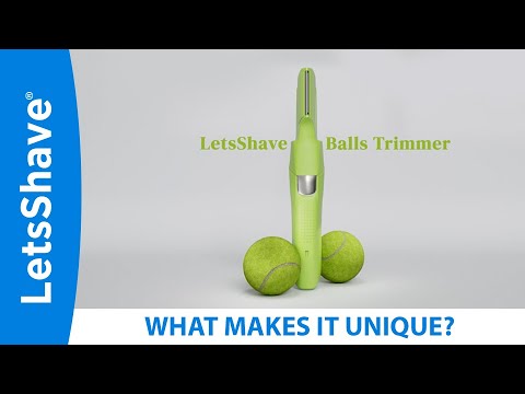 LetsShave Balls Trimmer for Men | Trimmer for Groin Area & Pubic Hair | Anti-Snagging Technology