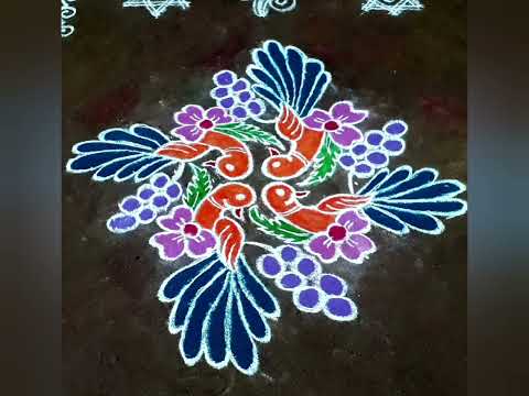 #kolamdesign#margalikolam #peacock #kolamlearning #subscribers #like_and_share #abisuba