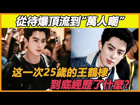 從待爆頂流到“萬人嘲”，這一次25歲的王鶴棣，到底經歷了什麼？#王鶴棣