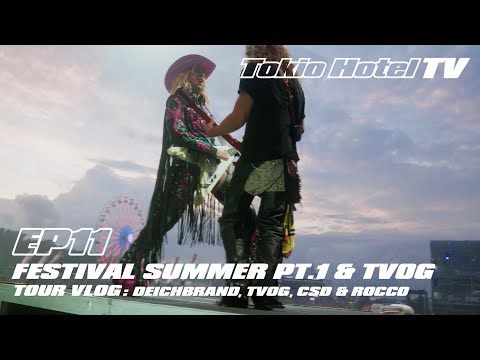 Festival Summer Pt.1 & TVOG! TOUR VLOG: Deichbrand, TVOG, CSD & Rocco - Tokio Hotel TV 2023 / EP11