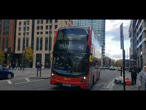 EH129 on route 42 to east Dulwich with a nice driver