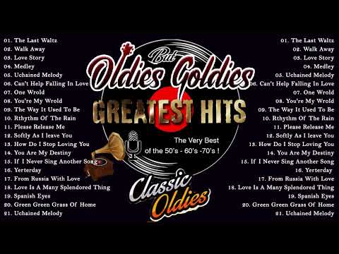 Oldies But Goodies 50s 60s 70s -Andy Williams, Paul Anka Matt Monro Engelbert Humperdinck