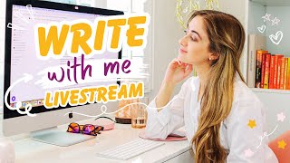 Write With Me LIVESTREAM ✍️✨ super chill writing session