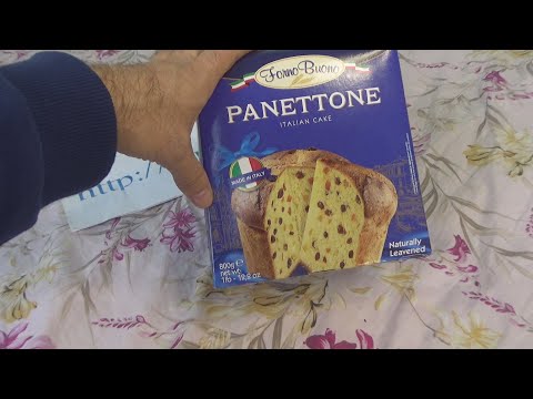 Forno Buono Panettone Italian Cake 800 g Unboxing and Test