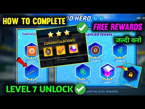 How to Complete New Event Mission | Combo Hero Event Free Fire | Free Fire new event| Level mission