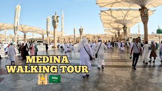 Medina Walking Tour Inside Masjid Al Nabawi and Downtown | Saudi Arabia