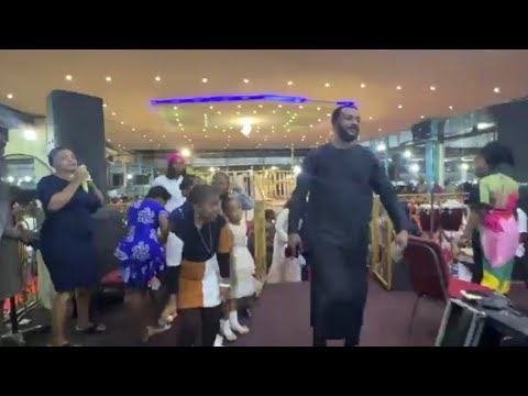 dancing moment in Zion ministry with evangelist ebuka Obi after program