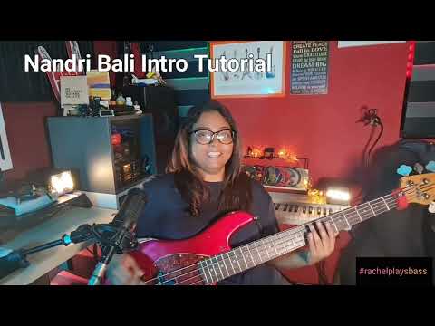 @rachelplaysbass : Nandri Bali Intro Bass Tutorial|Father Berchmans| @JebathottaJeyageethangal