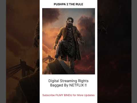 Pushpa 2 Digital Rights OTT Updates #Pushpa2 #AlluArjun #Sukumar #OTT #DigitalRights #Netflix #AA