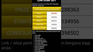 Sydney pools Live Draw 19 Jan 2025 #SydneypoolsLivedraw #sydneylivedraw #SydneypoolsHariIni