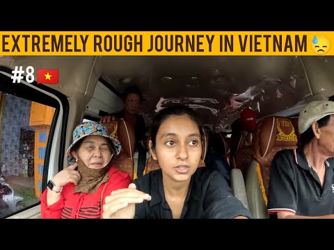 Hitchhiking 530 km With Expired Visa In Vietnam 🇻🇳😳 | worse days🙆‍♀️