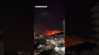 Hollywood Hills Wildfire