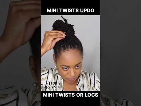 Beautiful Quick Mini Twist Updo