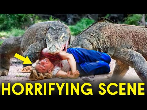 The HORRIFYING Last Moments of Muhamad Anwar EATEN By Two Komodo Dragons!