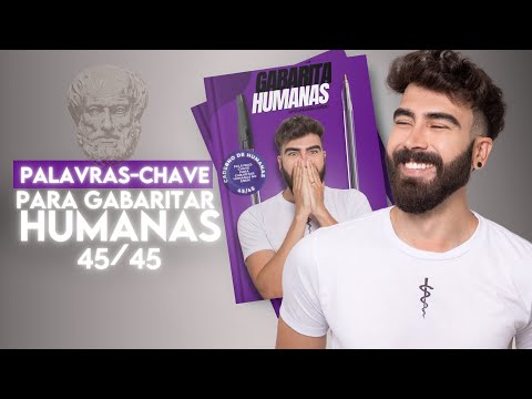 GABARITE A PROVA DE HUMANAS COM ESSE VÍDEO! (Palavras-chave de TODOS os filósofos)