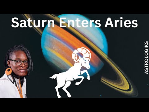 Building Character - Saturn Enters Aries 2025 - Astrologiks