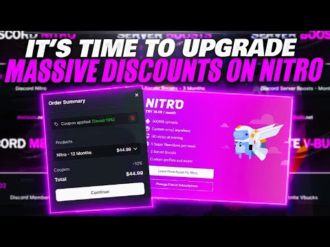 Cheap Discord NITRO And Discord SERVER BOOSTS (3 MIN TUTORIAL)