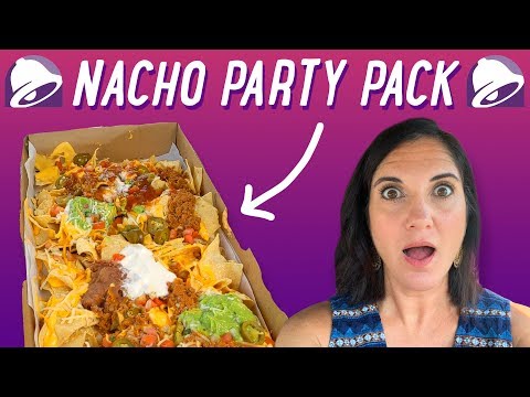 We Tried Taco Bell’s Nacho Party Pack and Other New Menu Items | Fast Food Review | Well Done