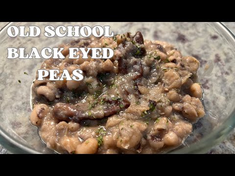 Old School Black Eyed Peas recipe | Soul Food Sunday