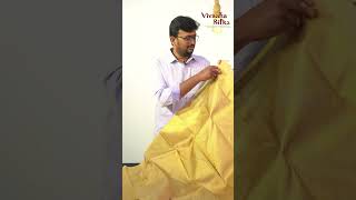 Trending Beige Kanchipuram Silk Saree | Luxurious Saree | Handloom Saree @VivaahaSilks