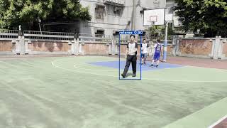 籃球裁判手勢辨別系統 | 進攻犯規 offensive foul | Basketball referees foul gesture recognition system