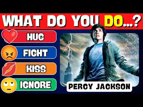 What Do You Do? Percy Jackson Edition ⚔️🌊 | Random Quizzes