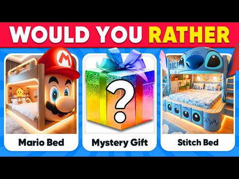 Would You Rather...? MYSTERY Gift! 🤑💸🏡 Build Your Dream House | Quiz Kingdom