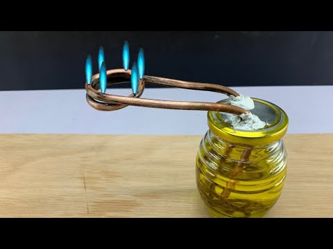 How to make a mini Heating Stove .Free energy to heat your home. Perfect for Winter 2025