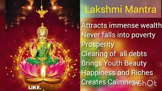 💸 Riches Manifestating Mantra | Goddess Lakshmi Mantra |Uncontrollable Wealth with committed chant