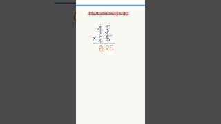 Multiplication Tricks #shorts #viraltrick #maths