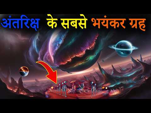 Most Bizarre Planets in the Universe | अंतरिक्ष के सबसे भयंकर ग्रह | Exoplanets