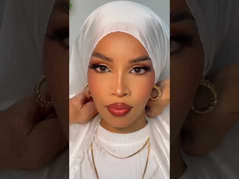 Hijab Tutorial with Earrings #Shorts