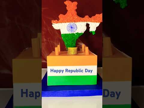 diy republic day craft 🇮🇳🫡|| craft ideas for republic day #shorts #diy #republicday #craft #handmade