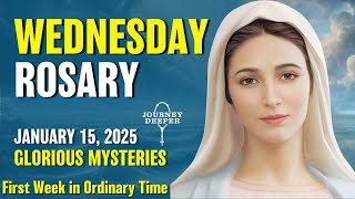 Wednesday Rosary 💙 Glorious Mysteries of Rosary 💙 January 15, 2025 VIRTUAL ROSARY