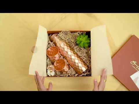 Unboxing the Copper Beehive Gift Hamper | BoxUp Luxury Gifting