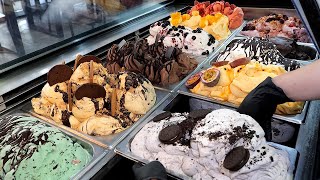 タイチェンマイで人気のイタリアのジェラート - チェンマイ 7 Senses Gelato