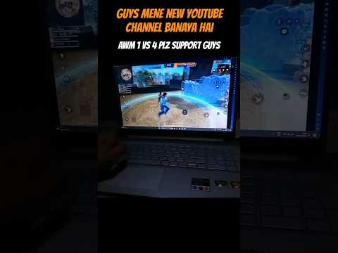 FREE FIRE PC PLAYER // FREE FIRE HANDCAM GAMEPLAY //DUBAL  AWM 1VS 4 GAMEPLAY #freefire #bgmi