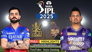 Real Cricket 24 IPL Auction 2025 || RCB vs KKR || IPL Auction 2025 || Highlights