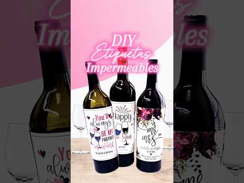 Impermeables 😍 #stickers #botellas  #cricut