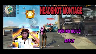 #nonstopgaming #guildapply Headshot Montage For Guild Apply