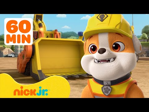 Rubble & Crew | ¡Las mejores construcciones en el patio trasero de Rubble! | 60 minutos | Nick Jr.