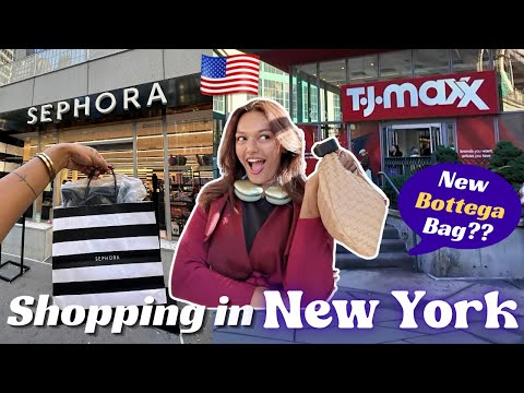 Indian GIRL in NEW YORK! Central Park, Grand Central Station, TJ MAxx, Sephora Shopping! #TravelWSar