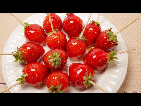 How to Make Candied Strawberry いちご飴