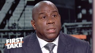 [Part 1] Magic Johnson explains why he suddenly resigned as Lakers president | First Take