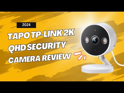 Tapo TP-Link 2K QHD Security Camera Review | Best Indoor/Outdoor Camera 2024 with Color Night Vision