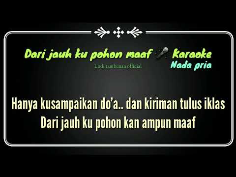 Karaoke Dari jauh ku pohon maaf@Lodi Tambunan official